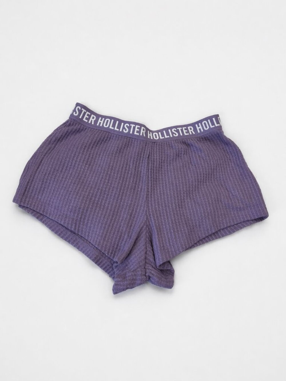 Hollister Waffle Tank & Shorts Sleep Set Purple Size Small - Picture 4 of 6